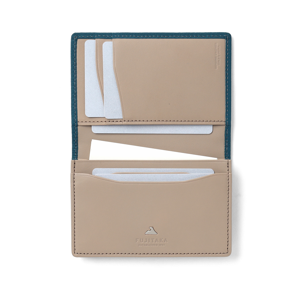 フジタカ ムース財布・小物 名刺入れ 85周年数量限定カラー