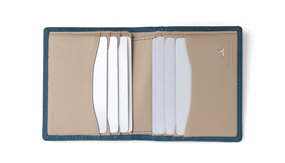 フジタカ ムース財布・小物 コンパクト 二つ折り財布 85周年数量限定カラー