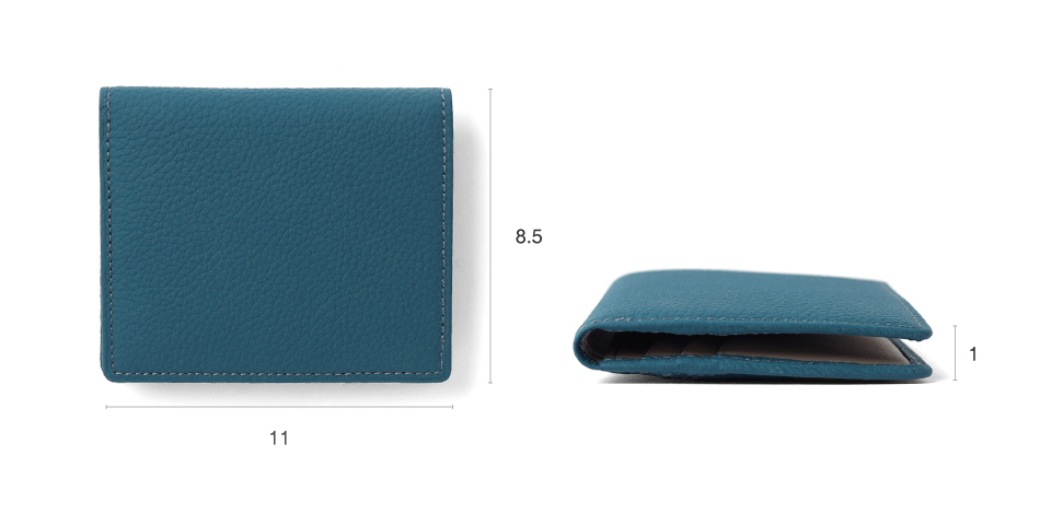 フジタカ ムース財布・小物 コンパクト 二つ折り財布 85周年数量限定カラー