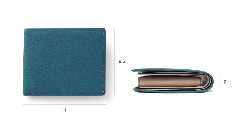 フジタカ ムース財布・小物  二つ折り財布 85周年数量限定カラー