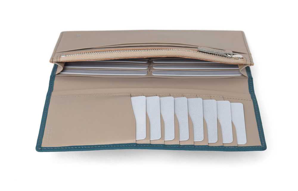 フジタカ ムース財布・小物  かぶせ長財布 85周年数量限定カラー