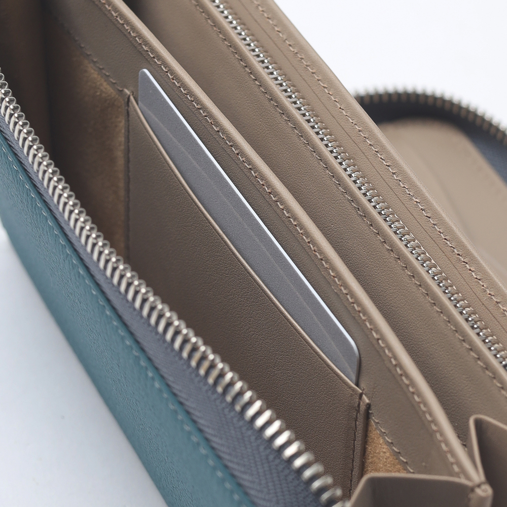 フジタカ ムース財布・小物 ラウンドファスナー型長財布 85周年数量限定カラー