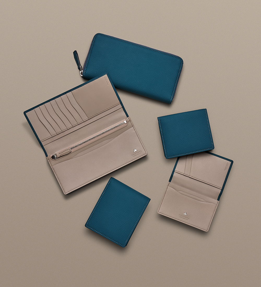 フジタカ ムース財布・小物 ラウンドファスナー型長財布 85周年数量限定カラー