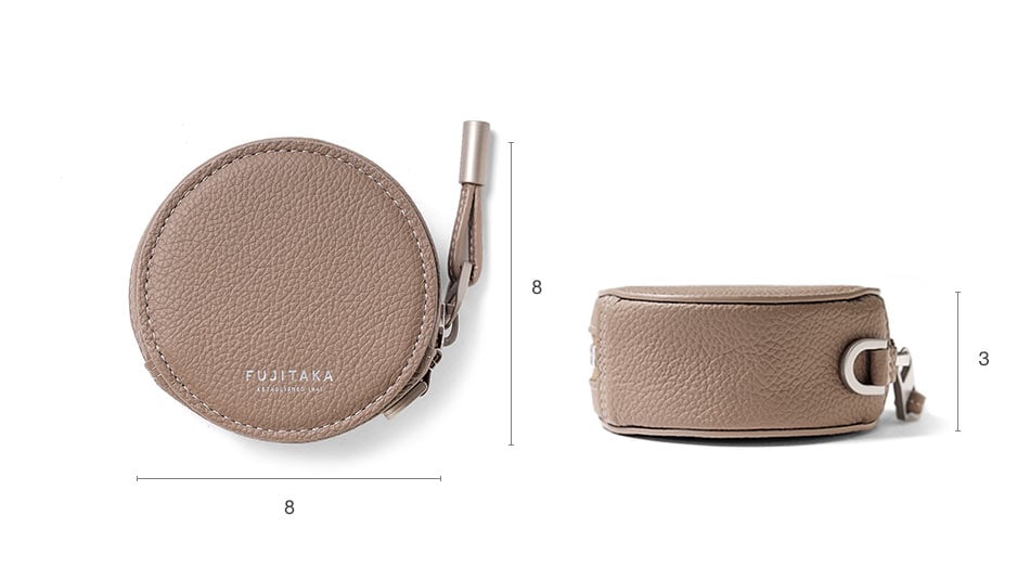 フジタカ パケット財布・小物 ラウンド型小銭入れ