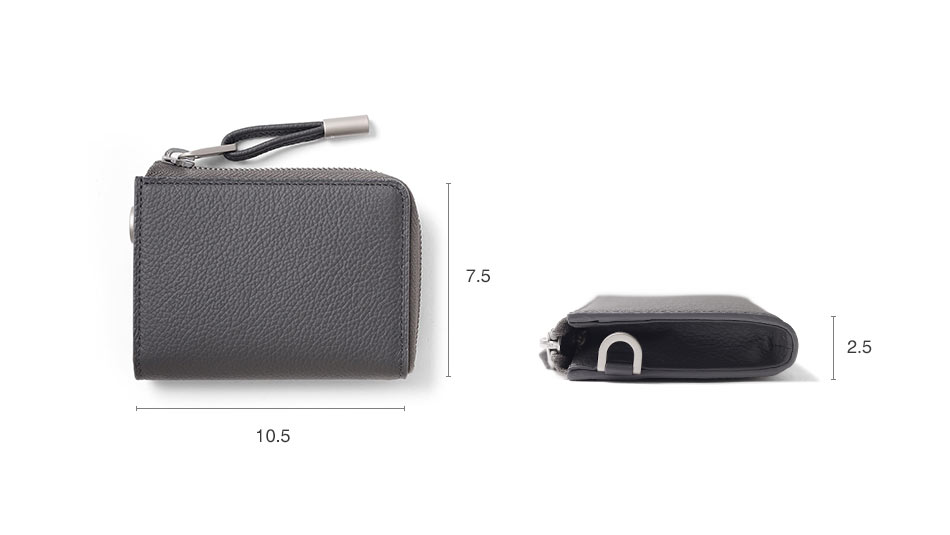 フジタカ パケット財布・小物 L字ファスナーカードケース