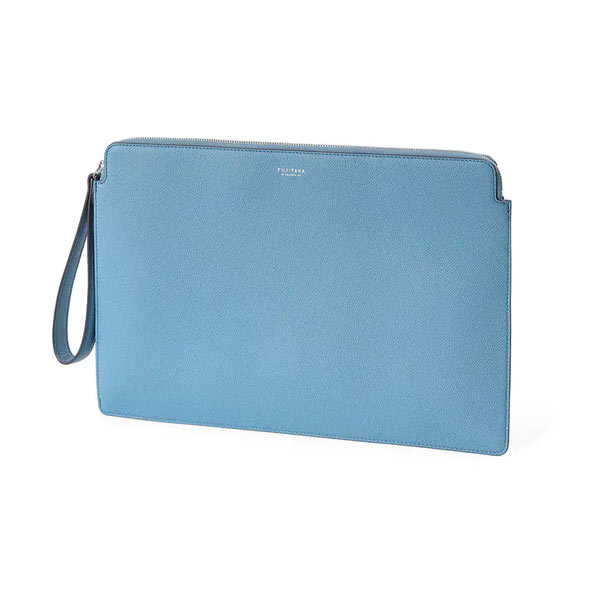 フジタカ ワープロラックスコンフォート カーフレザー クラッチバッグ A4