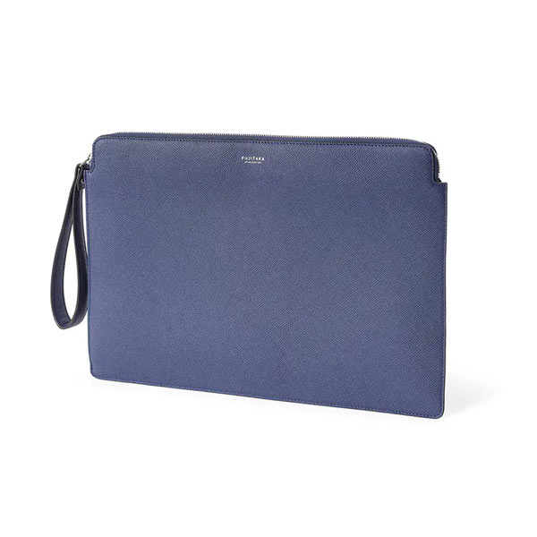 フジタカ ワープロラックスコンフォート カーフレザー クラッチバッグ A4