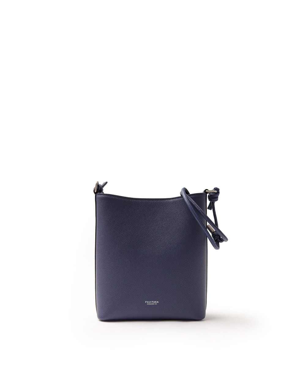 フジタカ ワープロラックスコンフォート カーフレザーショルダーバッグ
