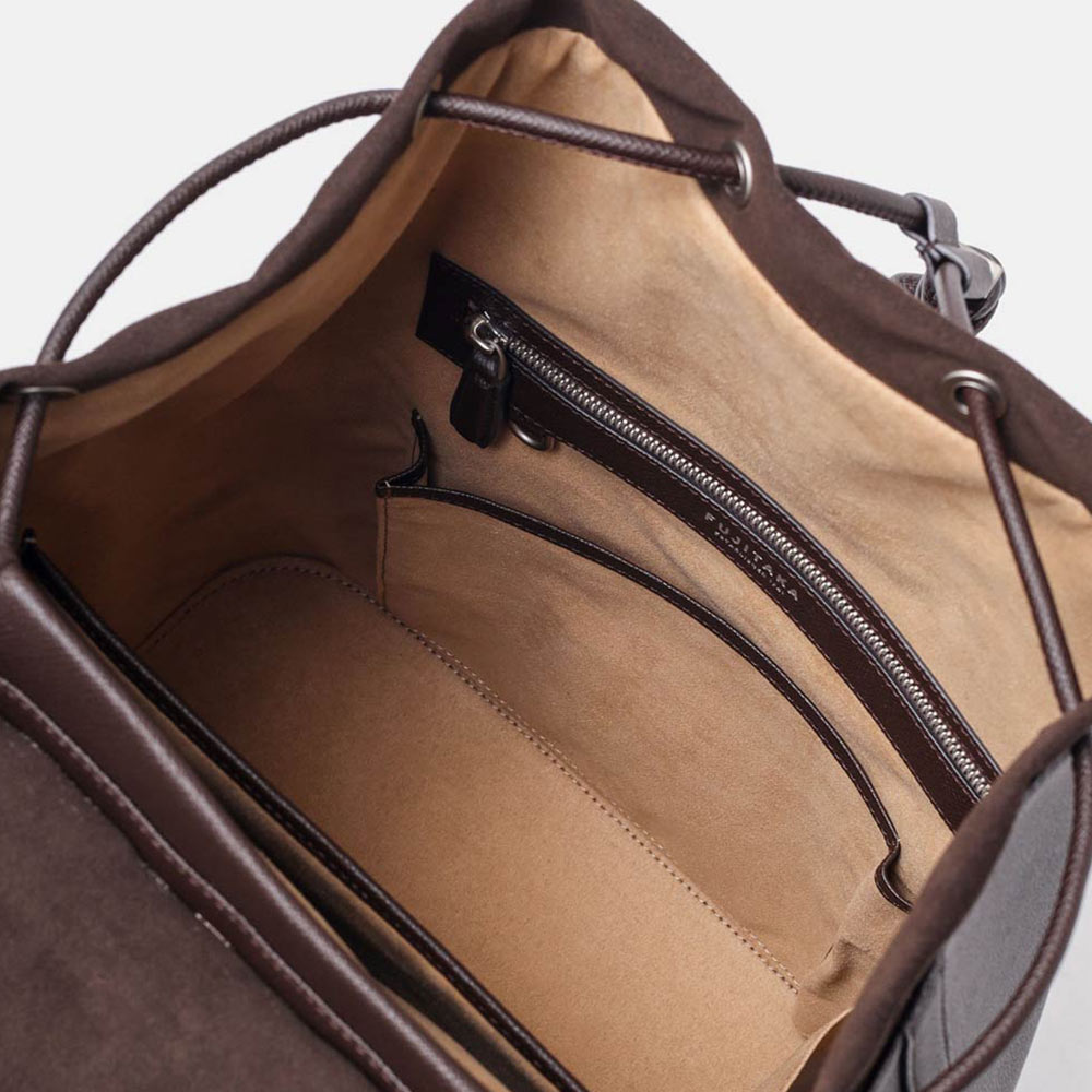 フジタカ ワープロラックスコンフォート カーフレザー リュック A4