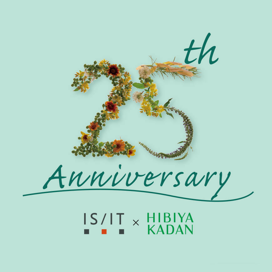 イズイット フラワーズ レザー巾着ショルダーバッグ