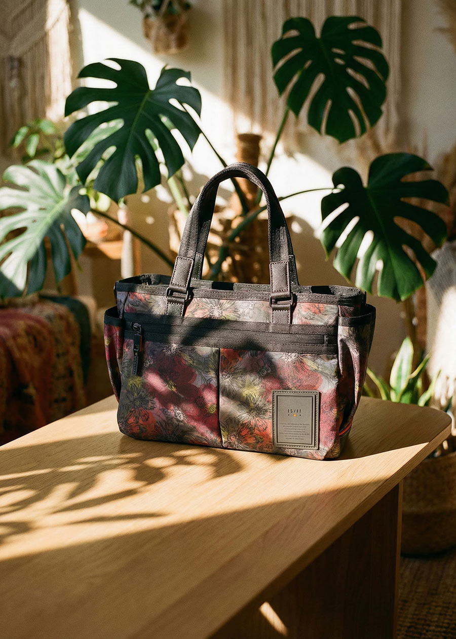 イズイット ガーデン ドライビングトートバッグ