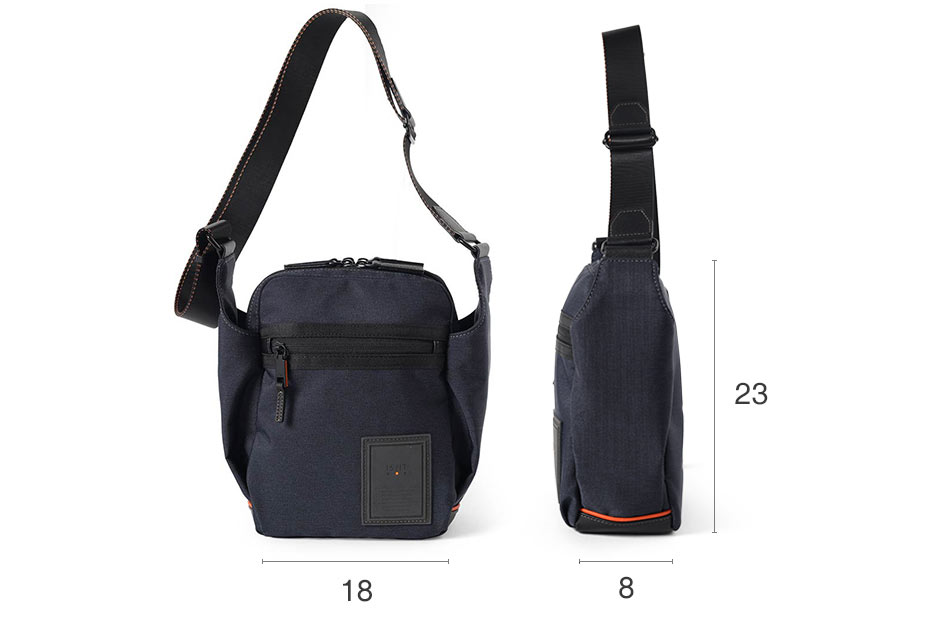 イズイット ガーデン 縦型ショルダーバッグ