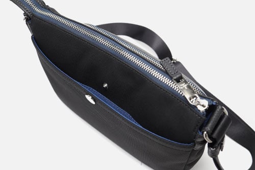 ランバンオンブルー ピケ ミニショルダーバッグ