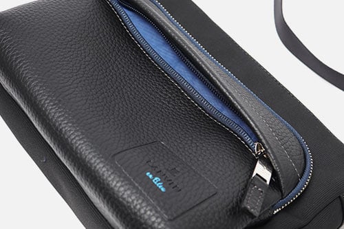 ランバンオンブルー ピケ ミニショルダーバッグ