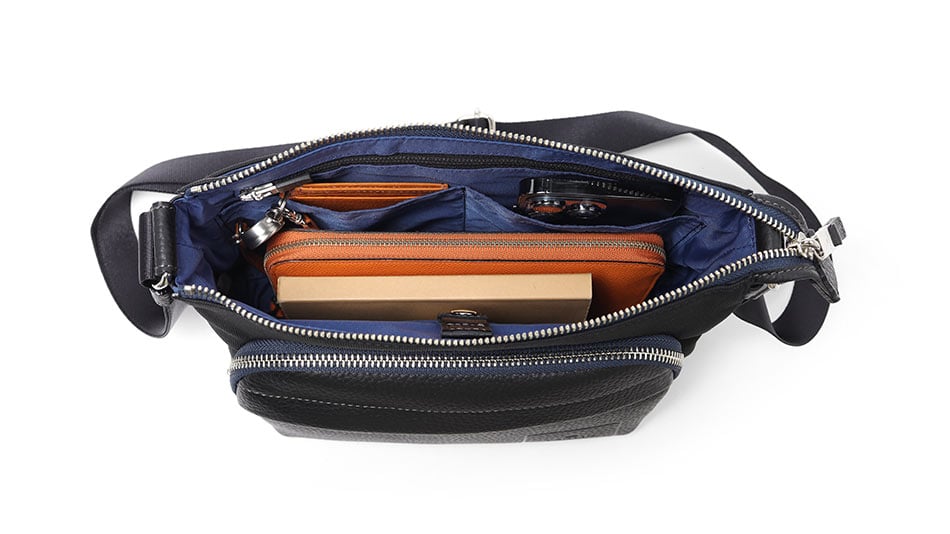 ランバンオンブルー ピケ ミニショルダーバッグ