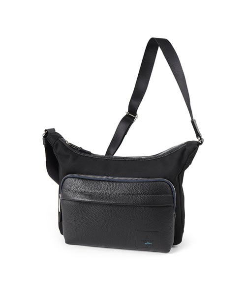 ランバンオンブルー ピケ ショルダーバッグ