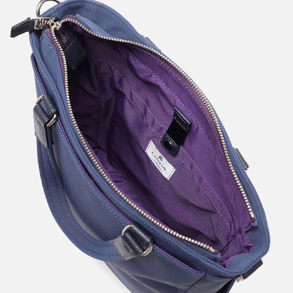 ランバンオンブルー ピケ トートショルダーバッグ