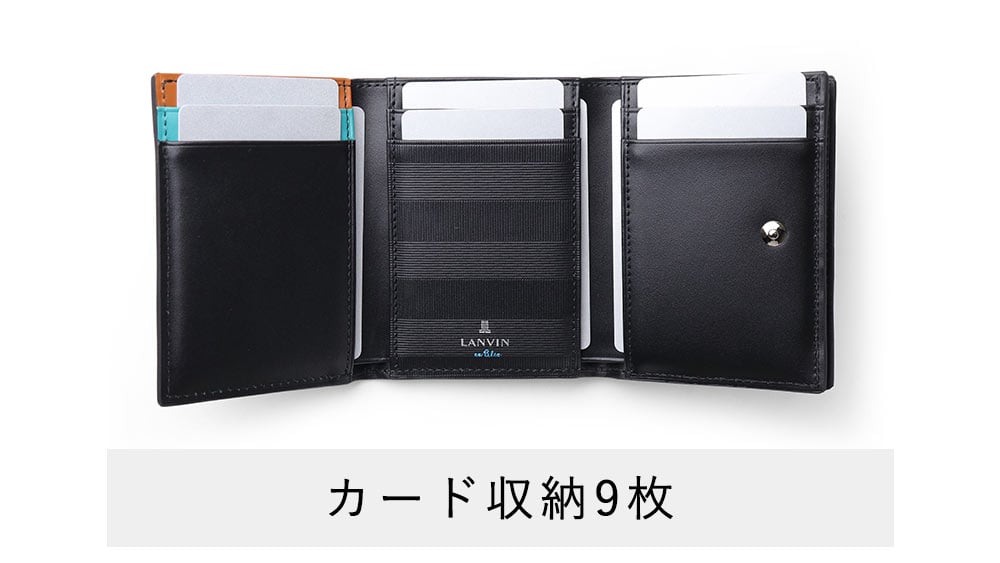 ランバンオンブルー ポワール財布・小物 三つ折り財布