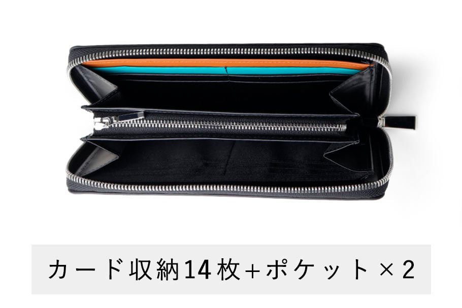 ランバンオンブルー ポワール財布・小物 ラウンドファスナー長財布