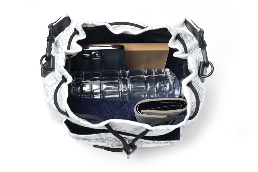 ミラミラン デニーモ 巾着ショルダーバッグ