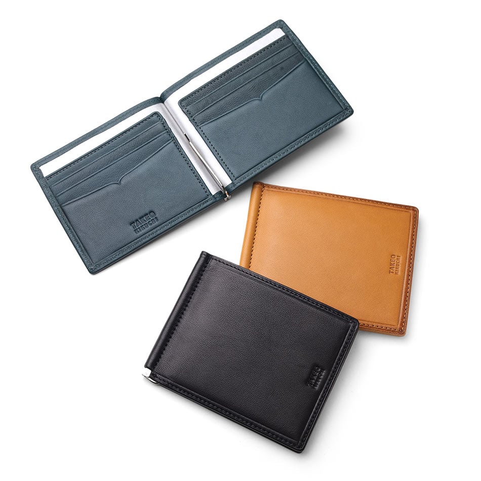 タケオキクチ クロードII 札ばさみ マネークリップ