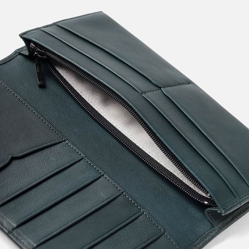 タケオキクチ クロードII かぶせ長財布 