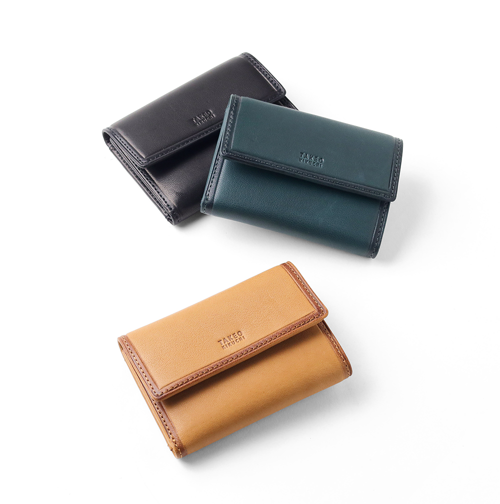 タケオキクチ クロードII 三つ折り財布