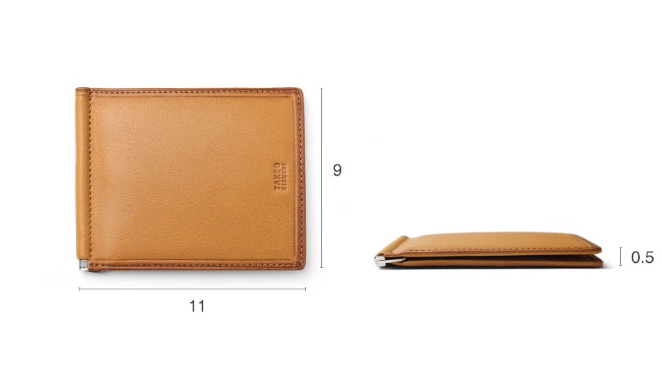 タケオキクチ クロードII 札ばさみ マネークリップ