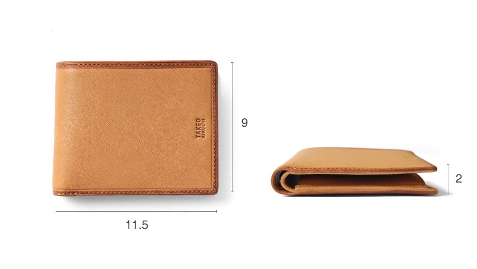 タケオキクチ クロードII 二つ折り財布 