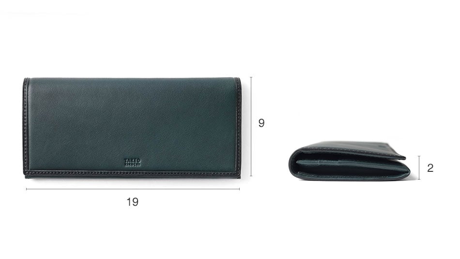 タケオキクチ クロードII かぶせ長財布 