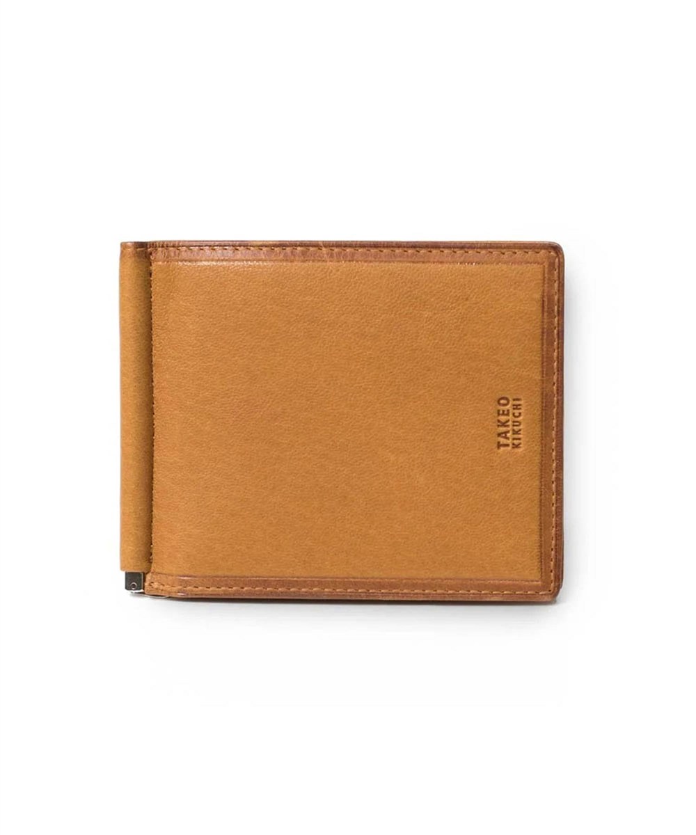 タケオキクチ クロード 二つ折り財布 札ばさみ（カード段6 ）【S26KE】