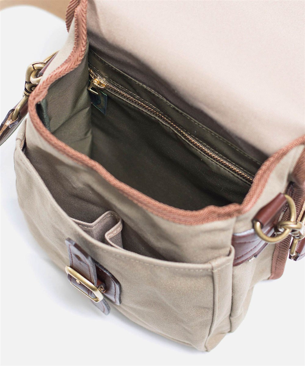 シルバーレイククラブ 9号帆布 ミニショルダーバッグ 18cm