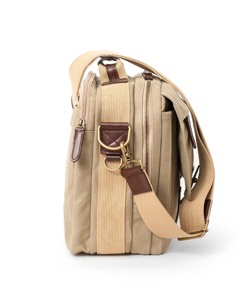 シルバーレイククラブ 9号帆布 ショルダーバッグ A4 2層 セットアップ対応