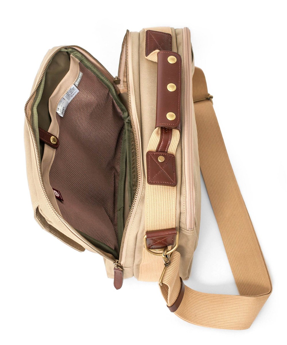 シルバーレイククラブ 9号帆布 ショルダーバッグ A4 2層 セットアップ対応