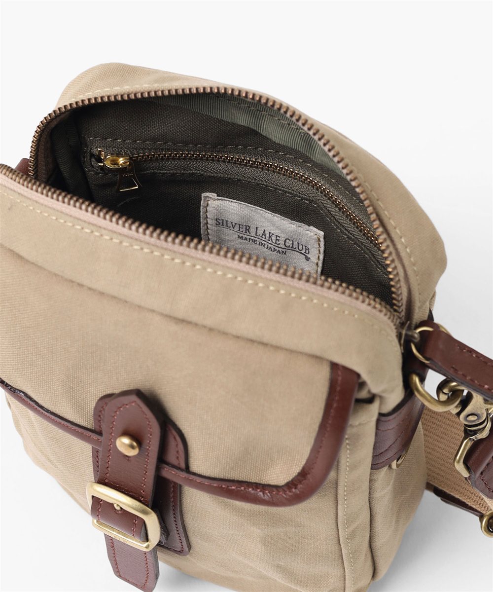 シルバーレイククラブ 9号帆布 ミニショルダーバッグ 16cm