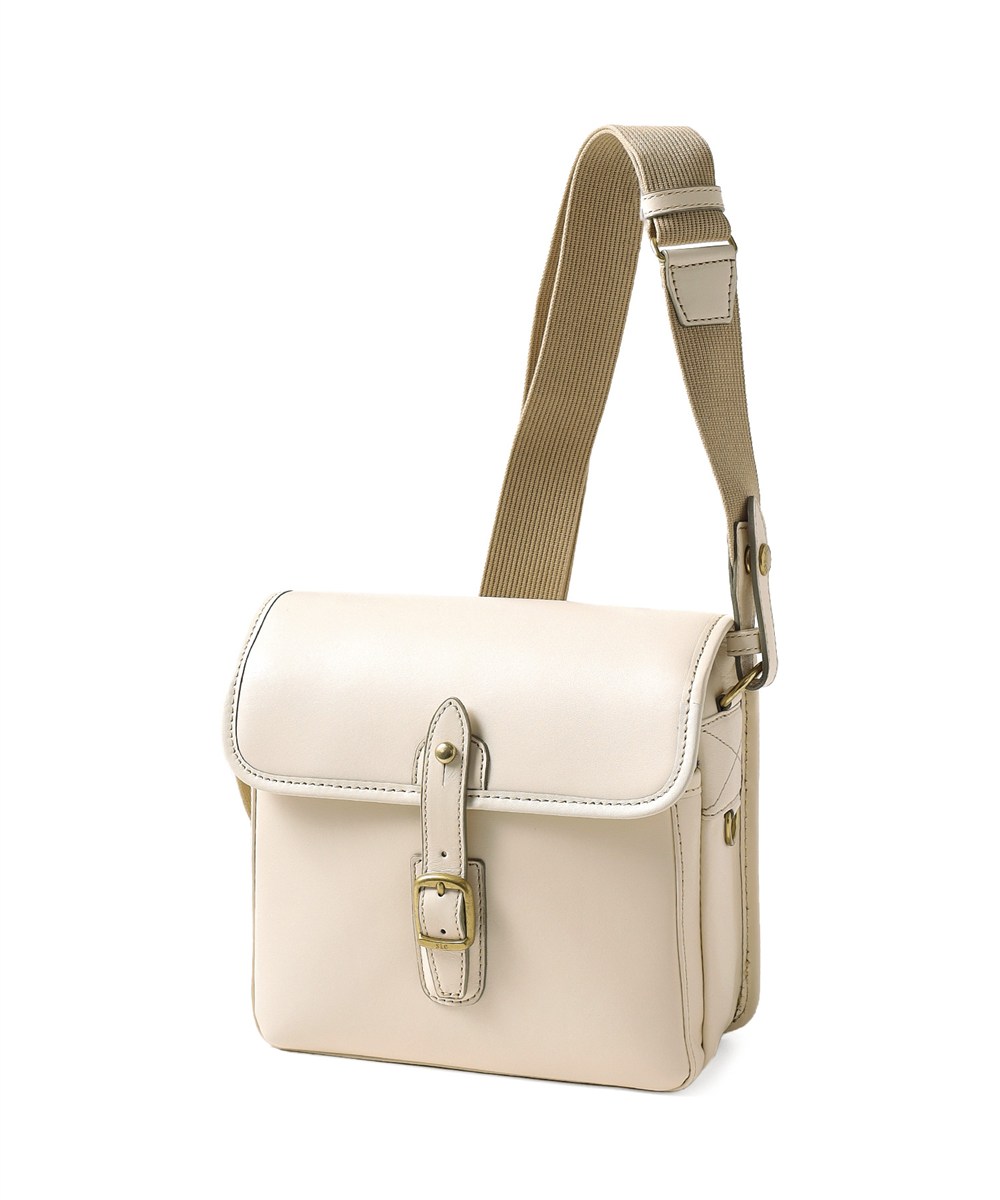 シルバーレイククラブ オイルレザー ショルダーバッグ 22cm