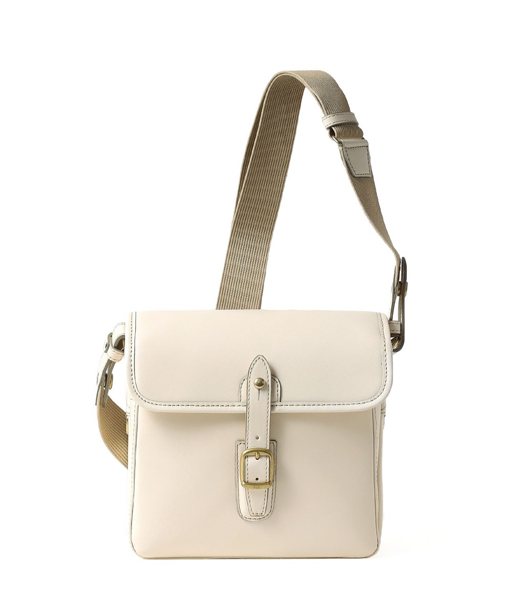 シルバーレイククラブ オイルレザー ショルダーバッグ 22cm