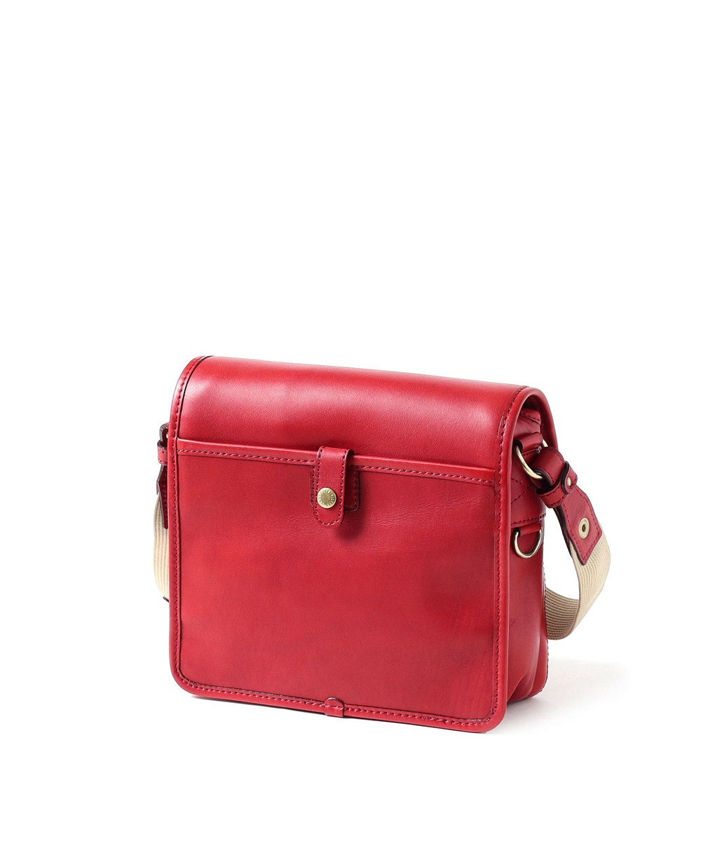 シルバーレイククラブ オイルレザー ショルダーバッグ 22cm