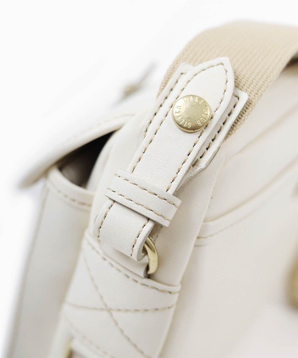 シルバーレイククラブ オイルレザー ミニショルダーバッグ 23cm