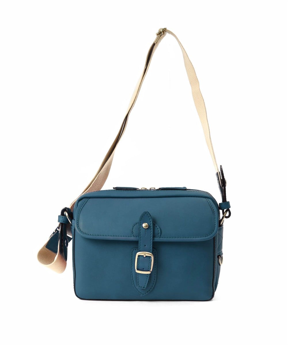 シルバーレイククラブ オイルレザー ミニショルダーバッグ 23cm