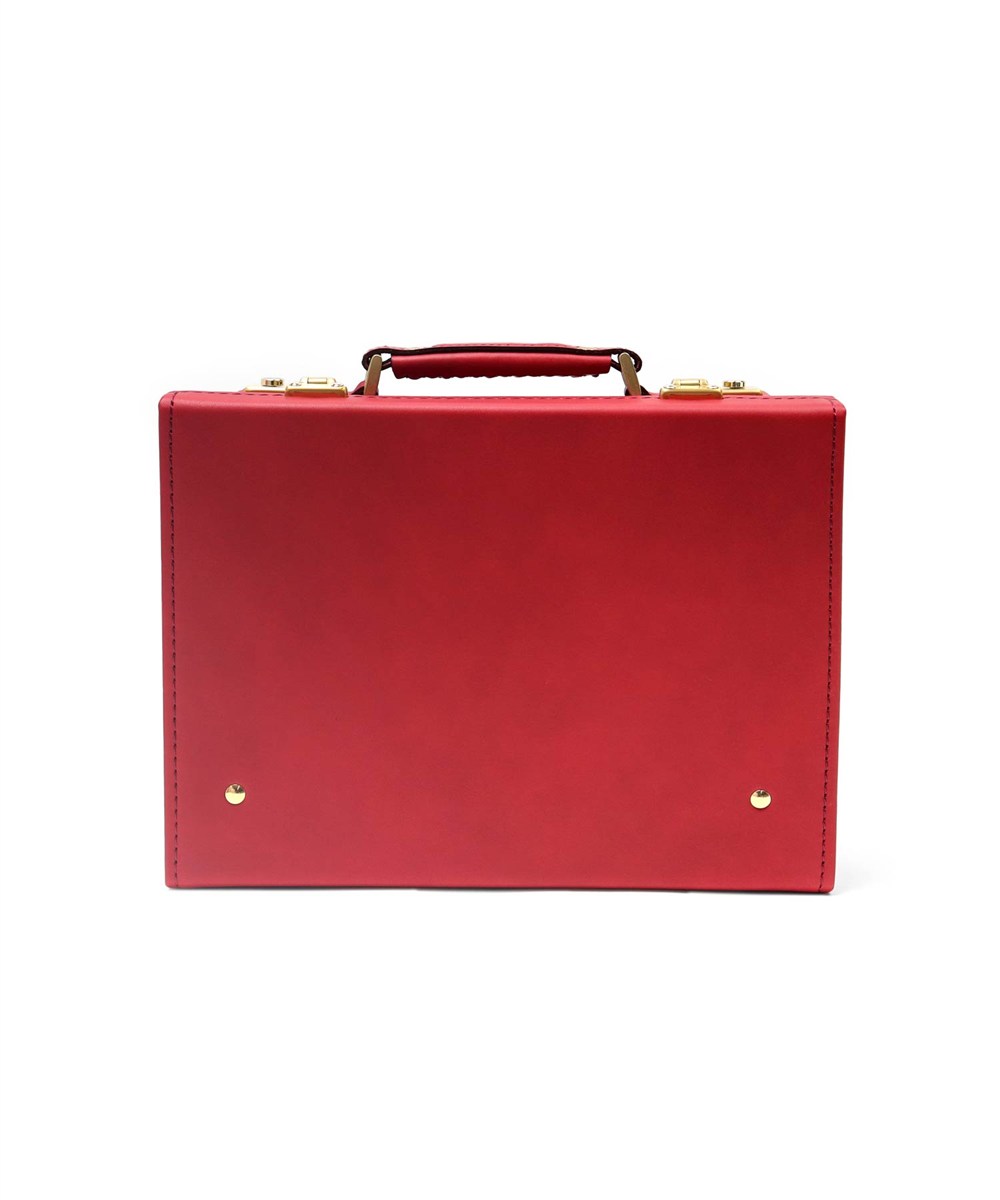 シルバーレイククラブ オイルレザー レザーミニトランク 28cm