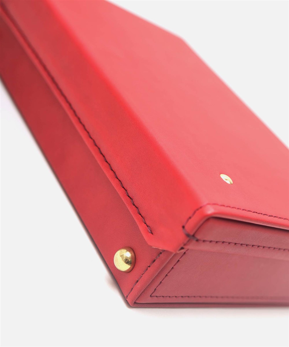 シルバーレイククラブ オイルレザー レザーミニトランク 28cm