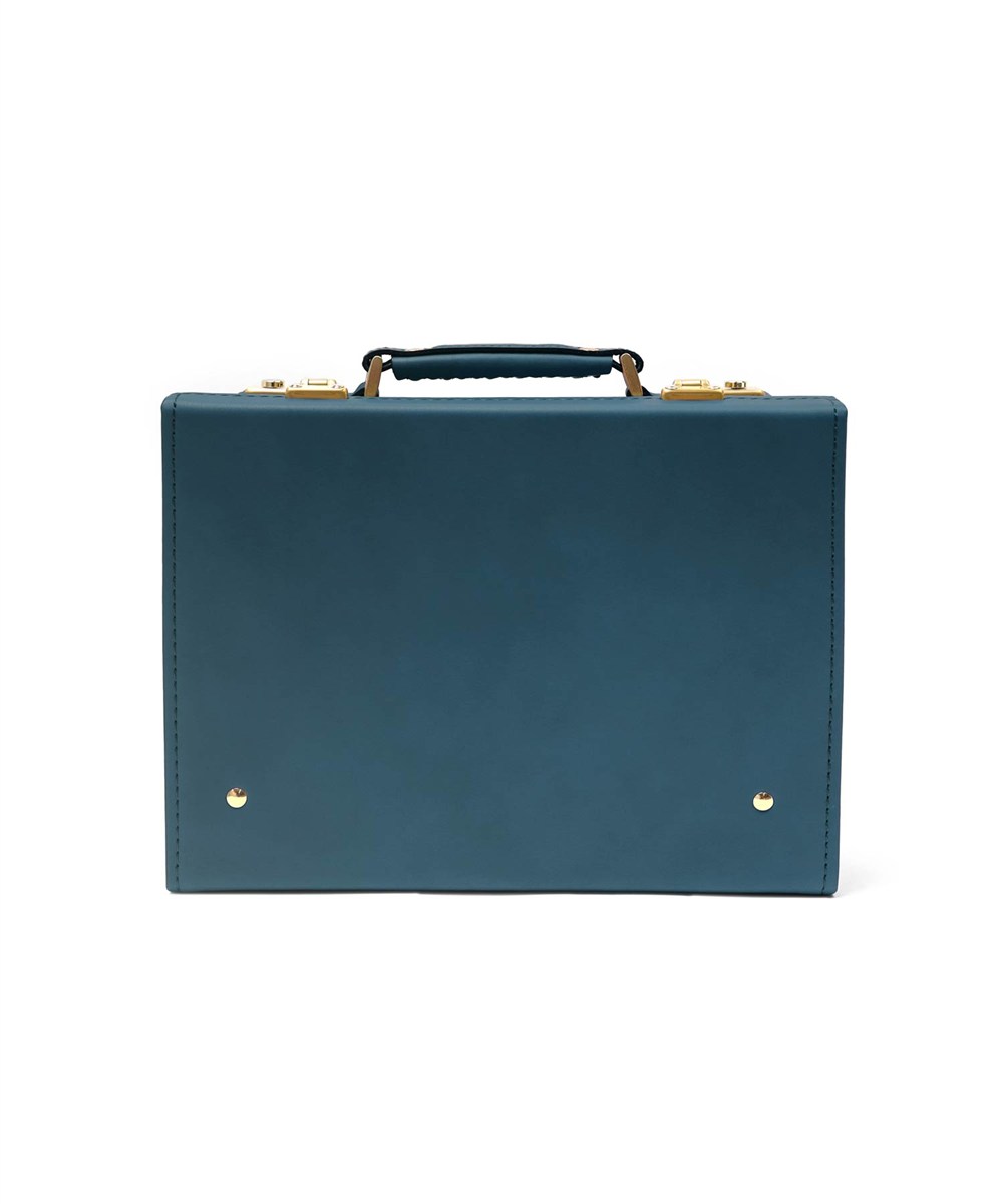 シルバーレイククラブ オイルレザー レザーミニトランク 28cm