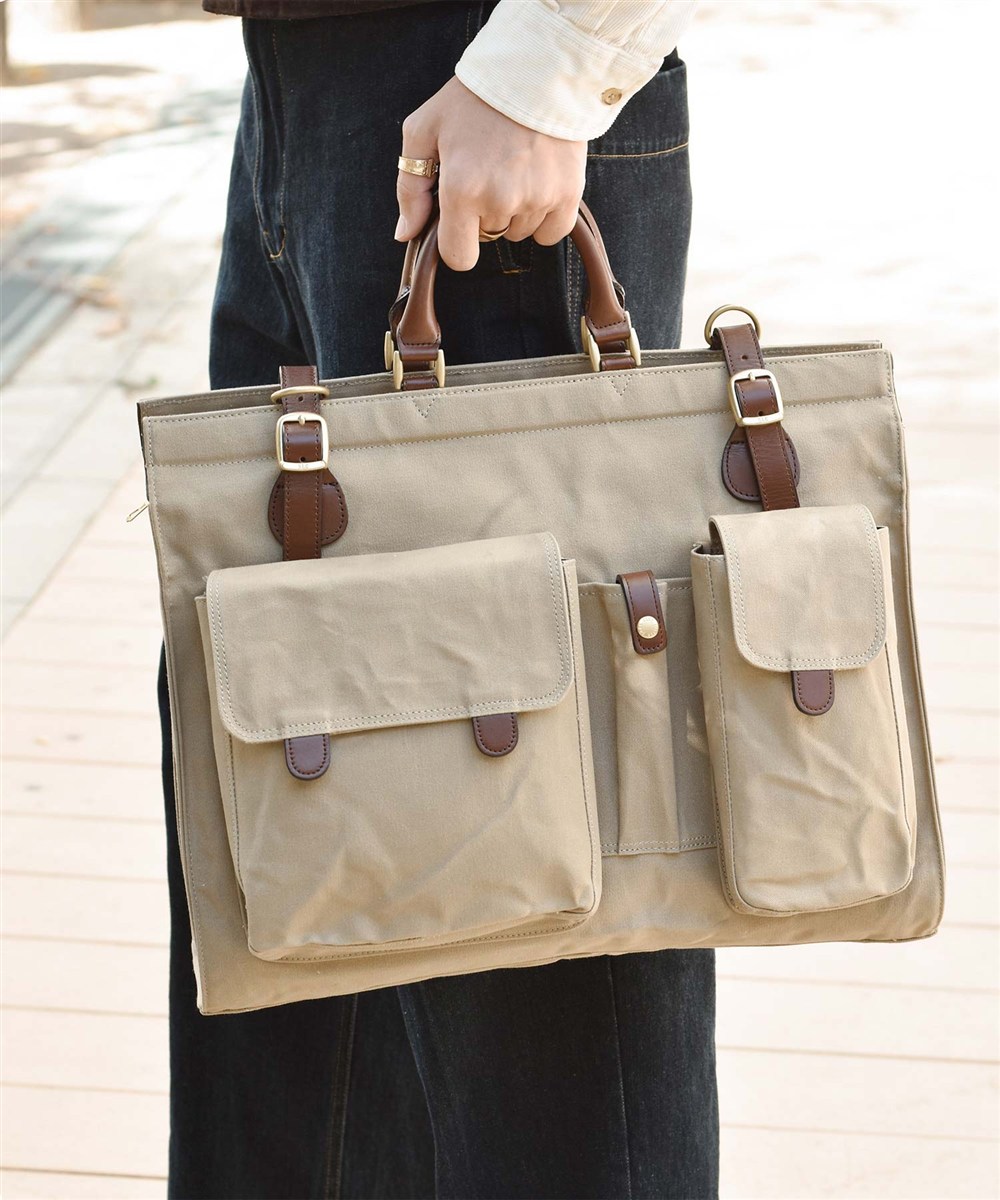 シルバーレイククラブ 9号帆布 ボストンバッグ 43cm