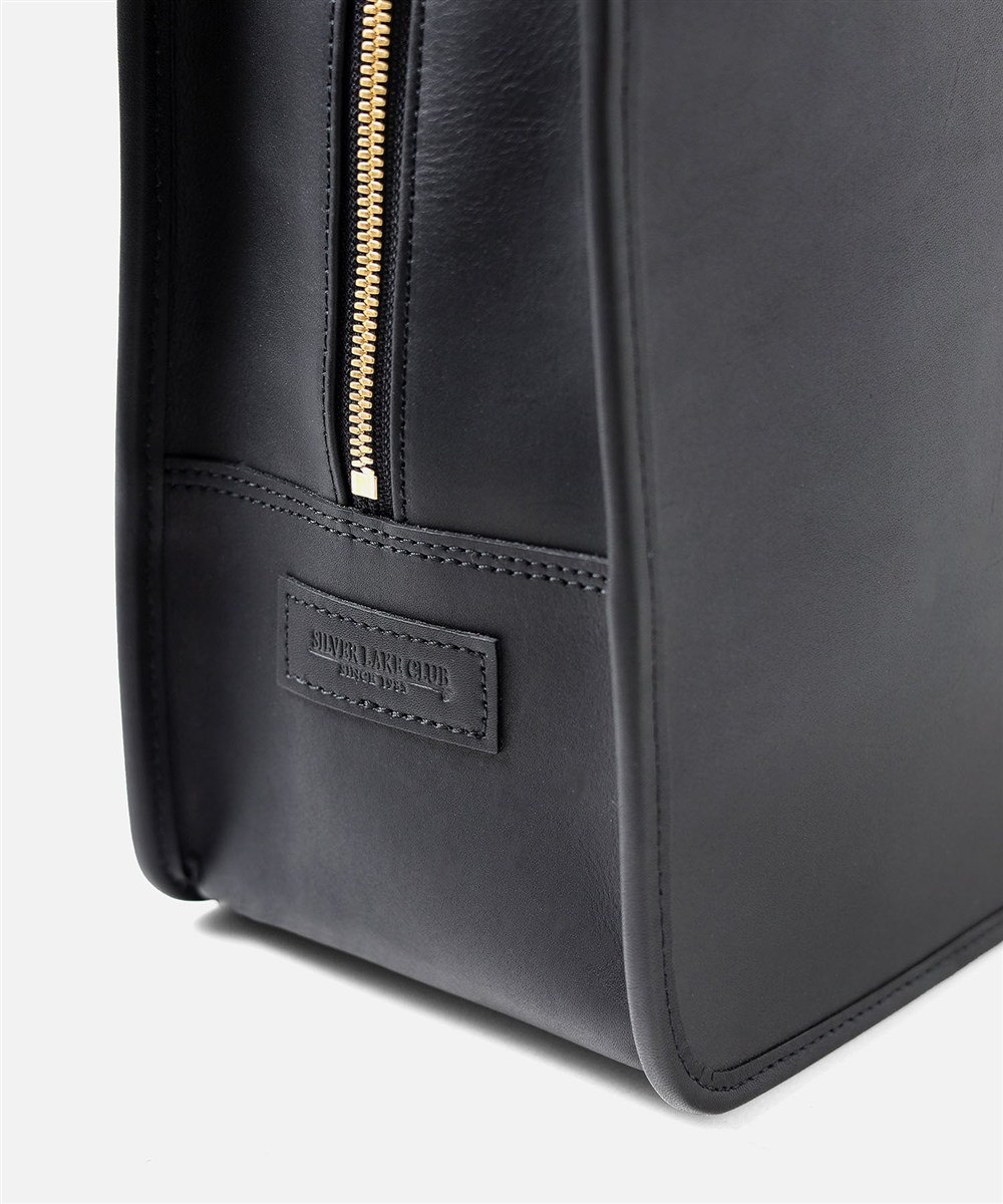 シルバーレイククラブ オイルレザー ボストンバッグ