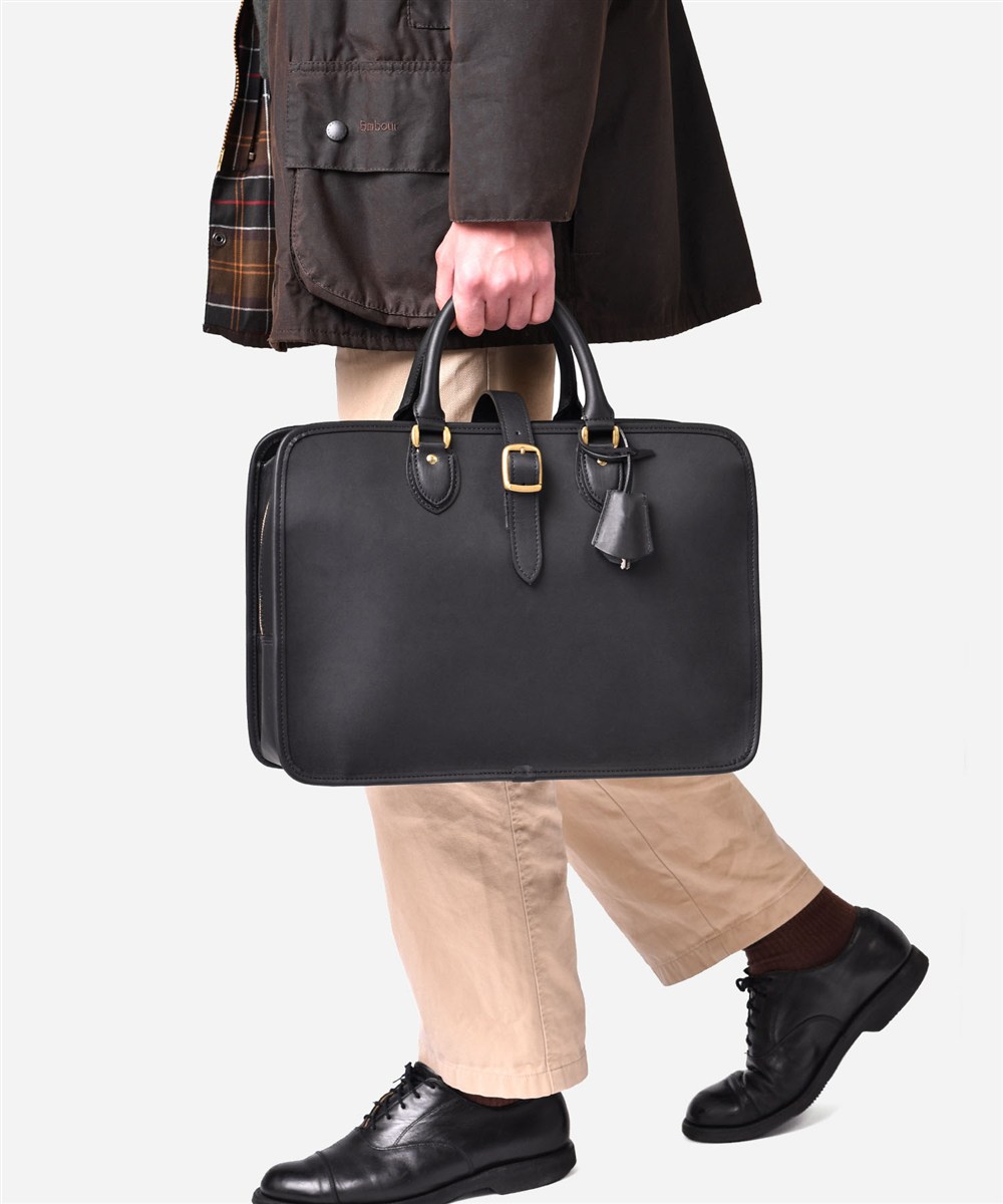 シルバーレイククラブ オイルレザー ボストンバッグ