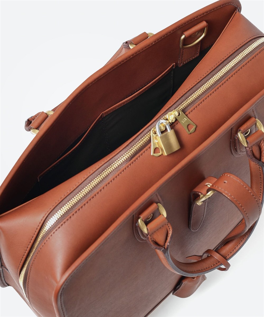 シルバーレイククラブ オイルレザー ボストンバッグ