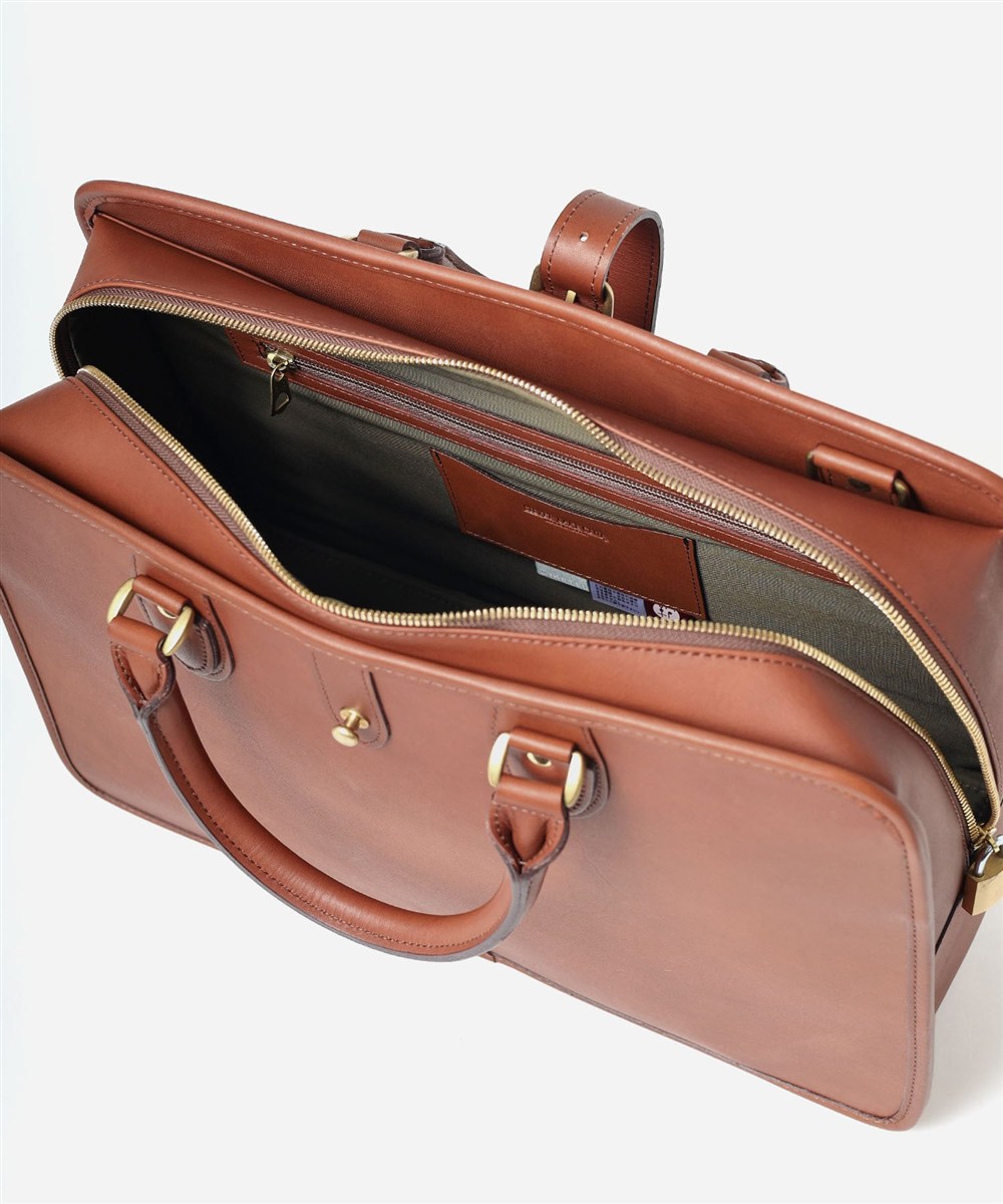 シルバーレイククラブ オイルレザー ボストンバッグ