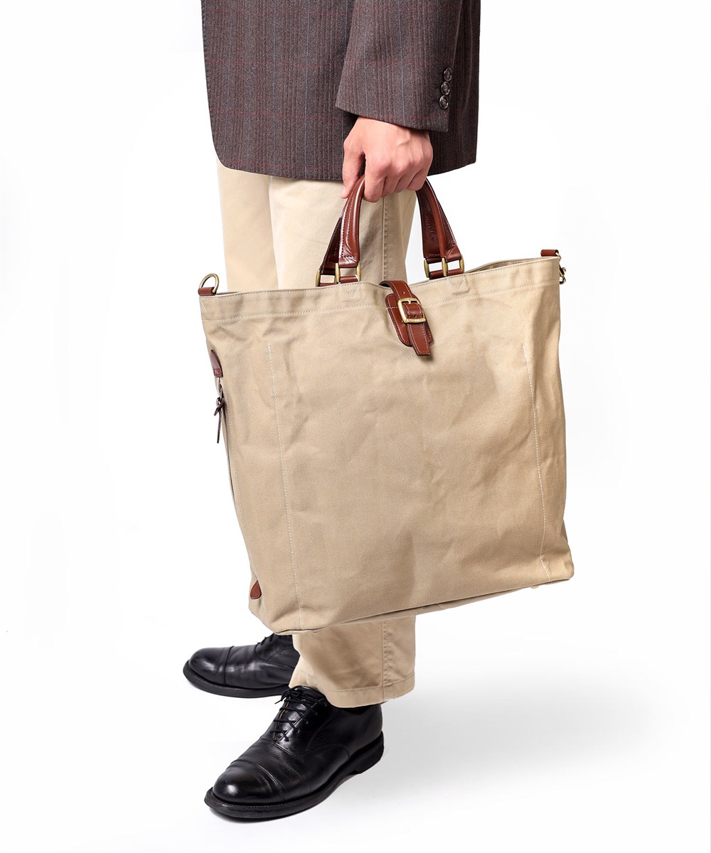 シルバーレイククラブ 9号帆布 トートバッグ 38cm B4