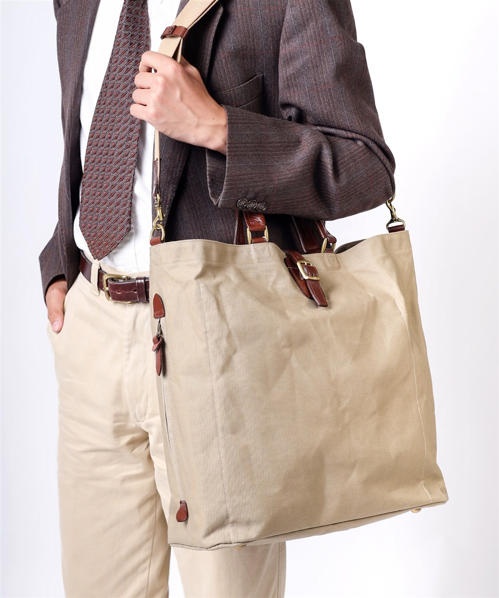 シルバーレイククラブ 9号帆布 トートバッグ 38cm B4